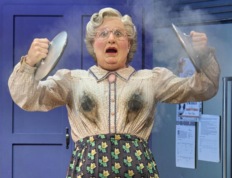 Mrs Doubtfire Shaftesbury Theatre review bold musical makeover